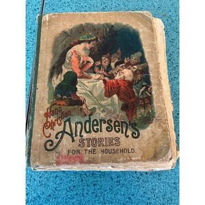 HANS CHRISTIAN ANDERSON antique children’s storybook 1903 *look*.  OP